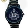 Levi Sap Nei Thang Numberless Stainless Logo Watch (Black)